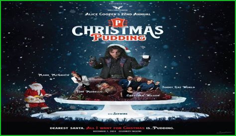 Alice Cooper's 20th Annual Christmas Pudding