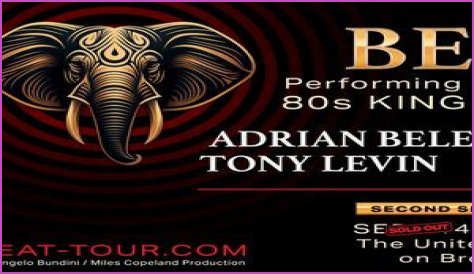 BEAT - Belew/Vai/Levin/Carey Play 80s King Crimson