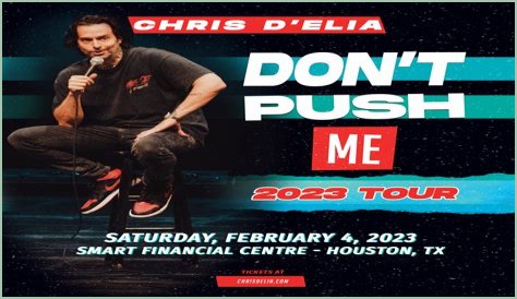 Chris D'Elia: Don't Push Me Tour