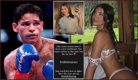 Ryan Garcia announces new influencer girlfriend following divorce from model ex-wife Andrea Celina -