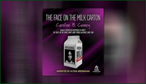 What is the conflict in the face on the milk carton?